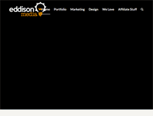 Tablet Screenshot of eddison-media.com